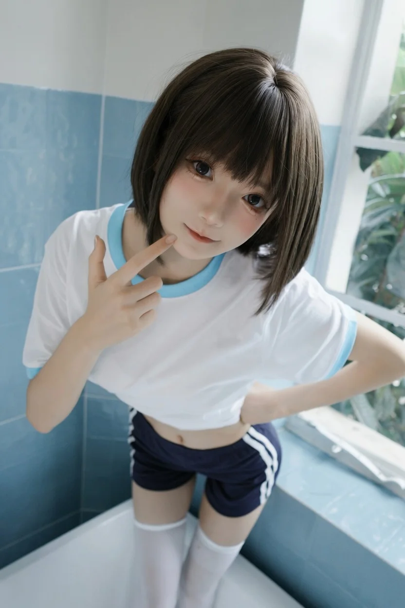 短发的夏日体操服，日系纯欲写真拍摄记录 - 第 1 张