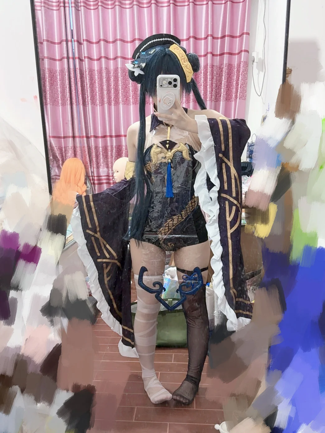 【妃咲cos】蔚蓝档案里的小僵尸，还原她的冷酷与优雅 - 第 2 张