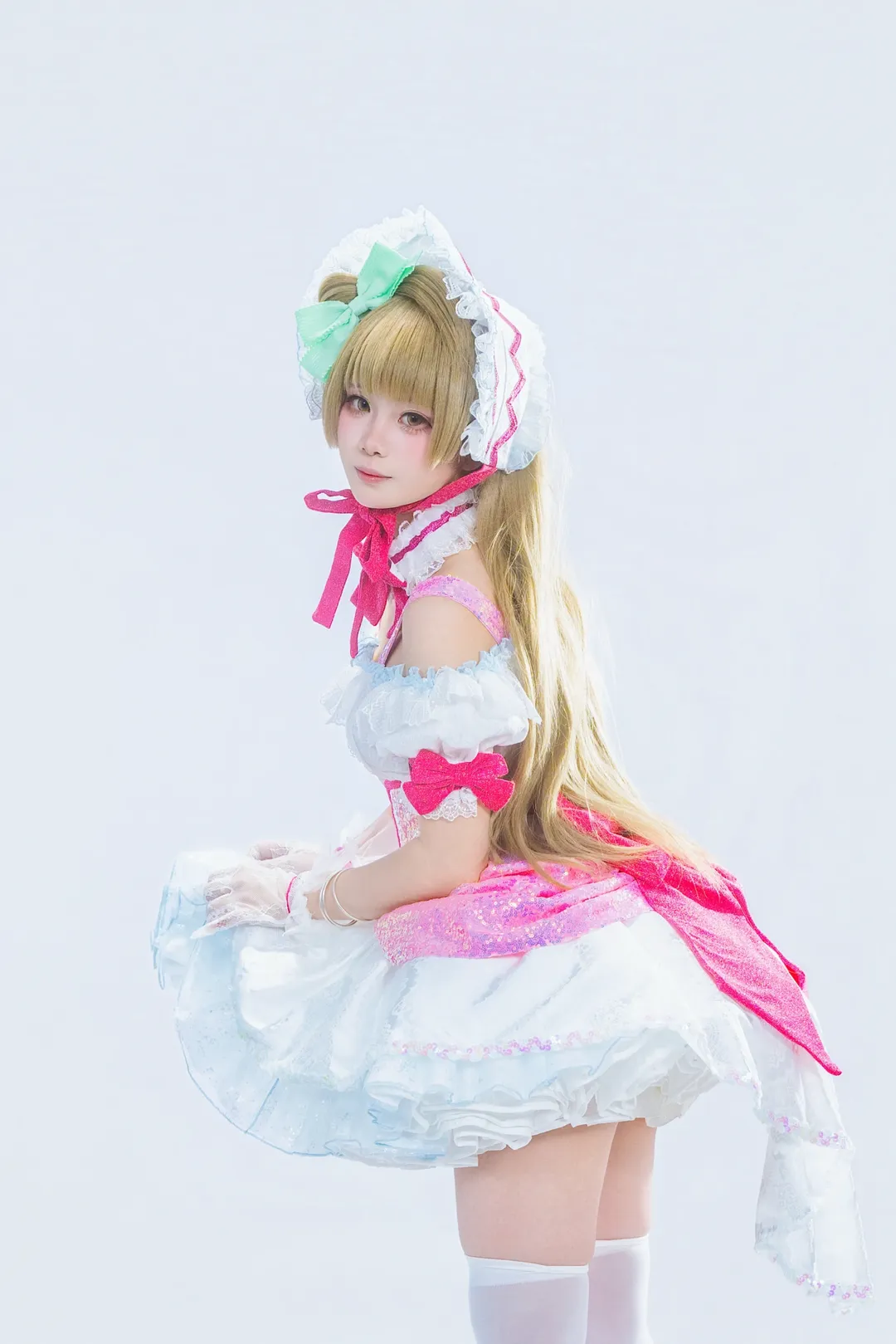 【南小鸟cos】LoveLive!经典洋装与白丝动态正片 - 第 3 张