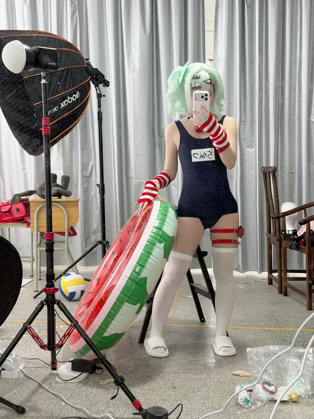 【千夏cos】绝区零的夏日清凉泳装搭配