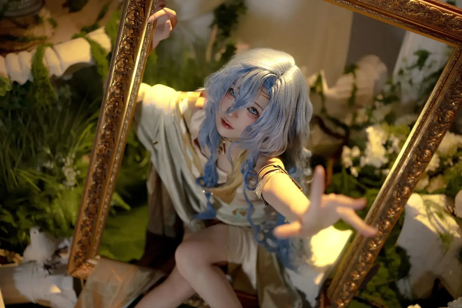 【崩坏星穹铁道cos】白鸽与金框画框的奇幻棚拍记录 - 第 2 张