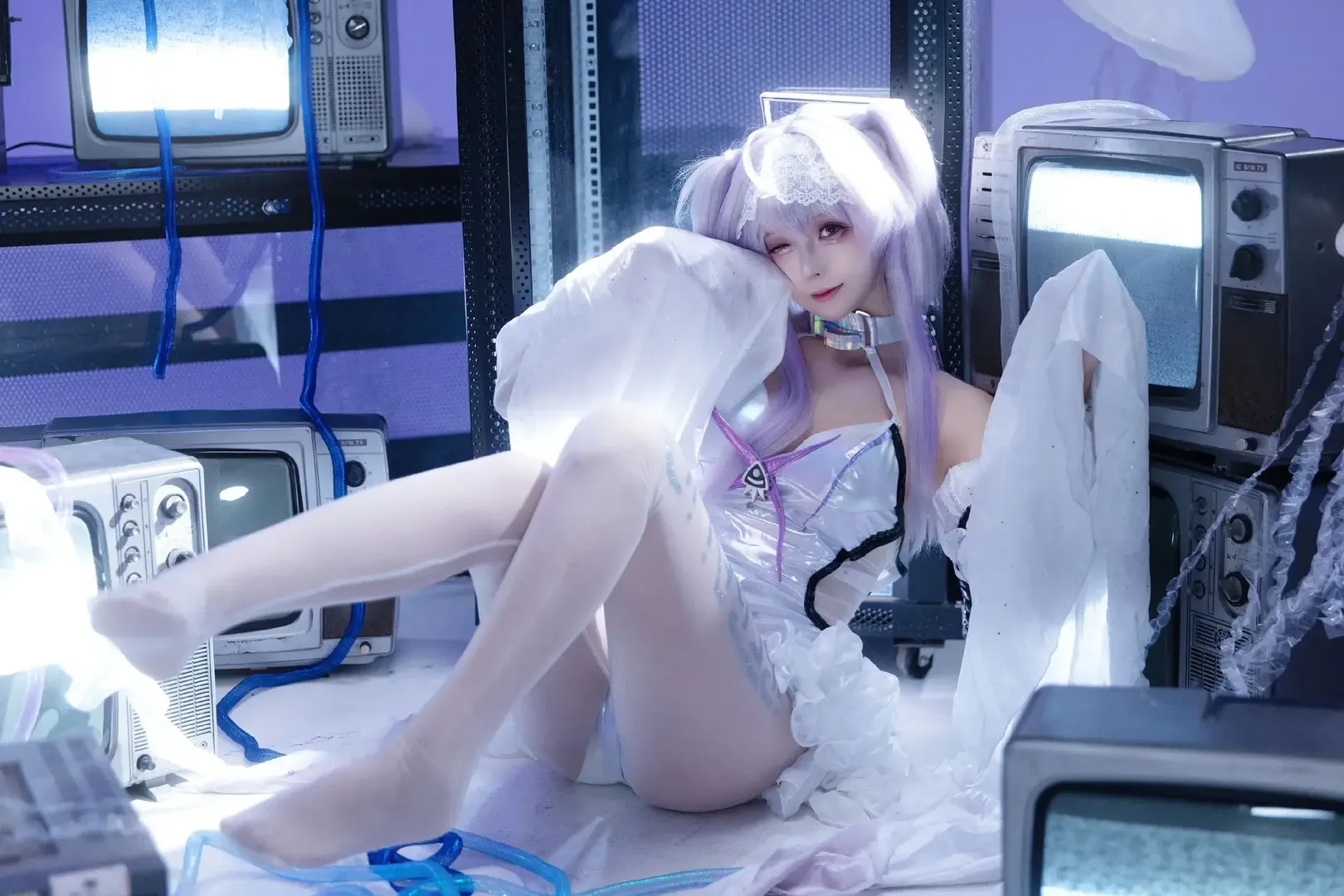 【莉贝雷利奥cos】nikke 胜利女神nikke 的赛博朋克风拍摄 - 第 2 张