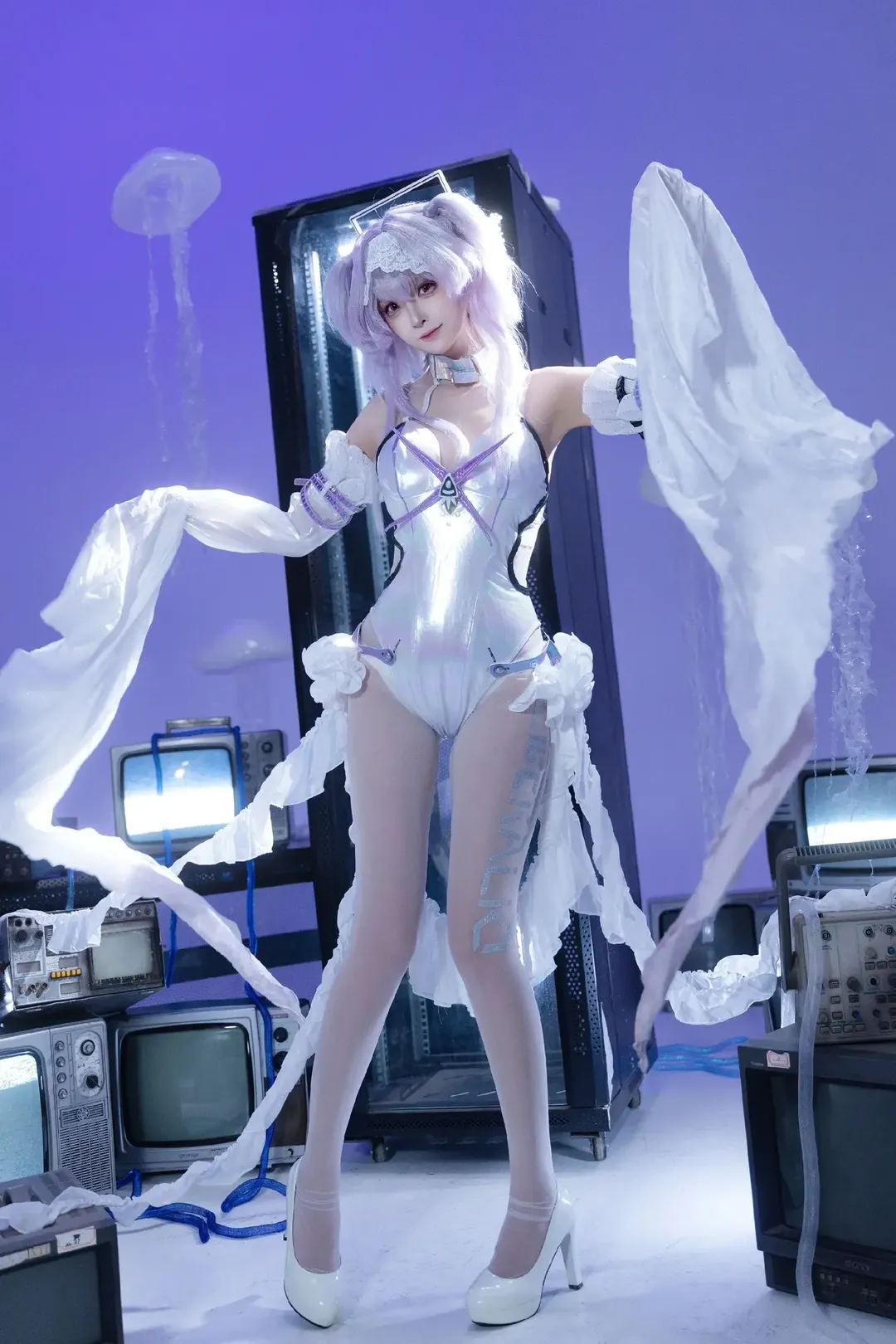 【莉贝雷利奥cos】nikke 胜利女神nikke 的赛博朋克风拍摄 - 第 3 张