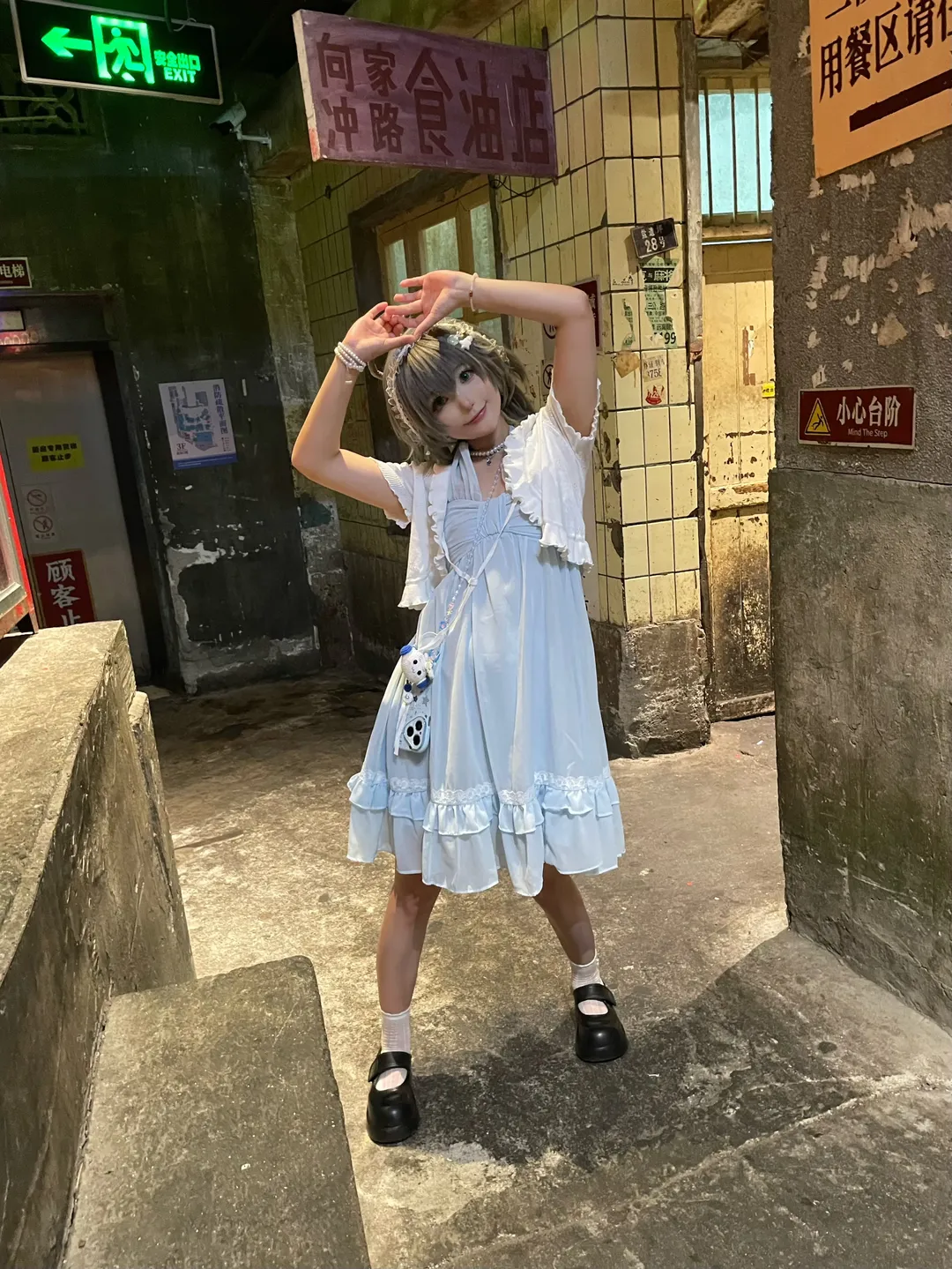 【洛天依cos】长沙美食与复古街拍之行