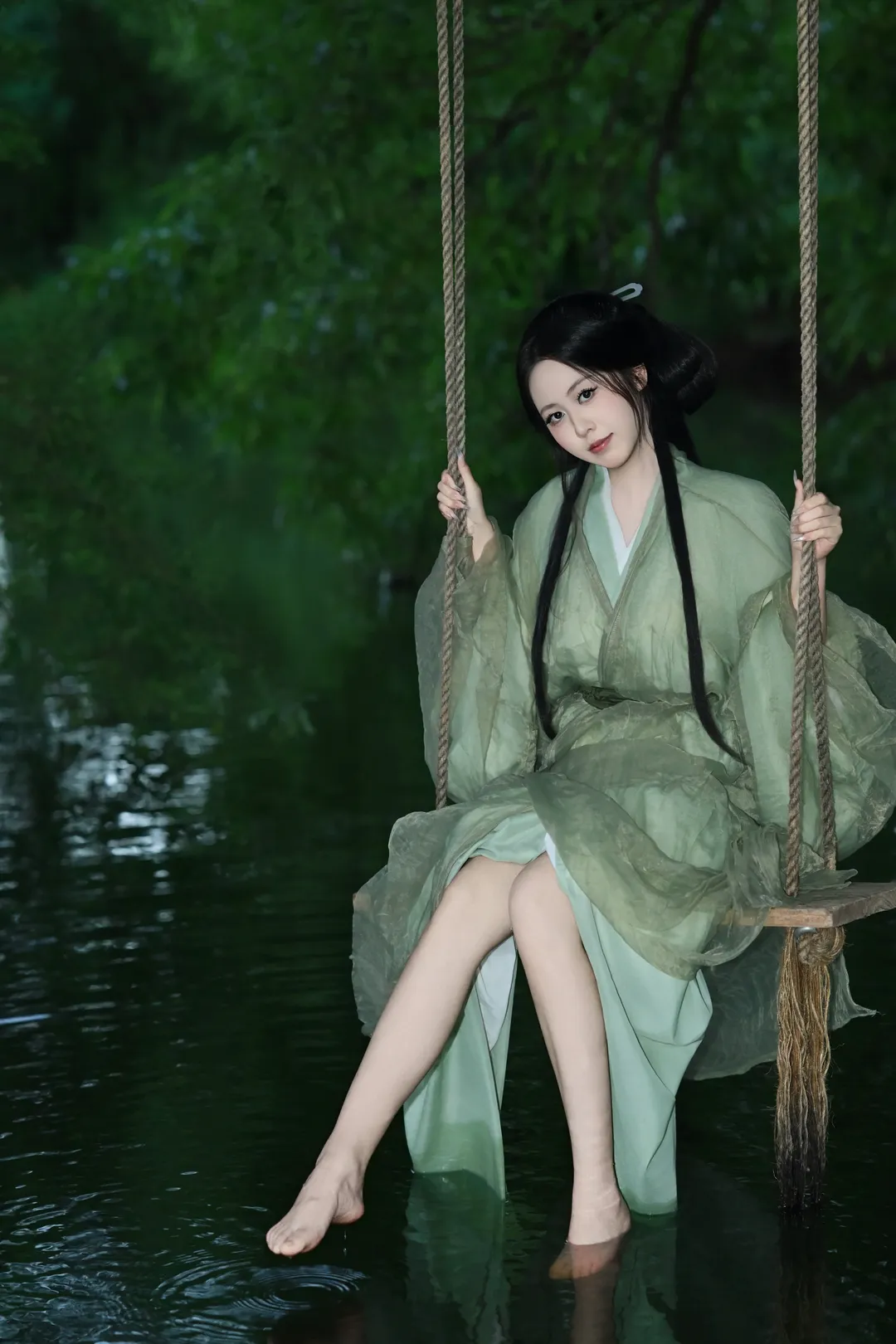 江南水乡古风人像拍摄 差点被这天气热化了 - 第 10 张