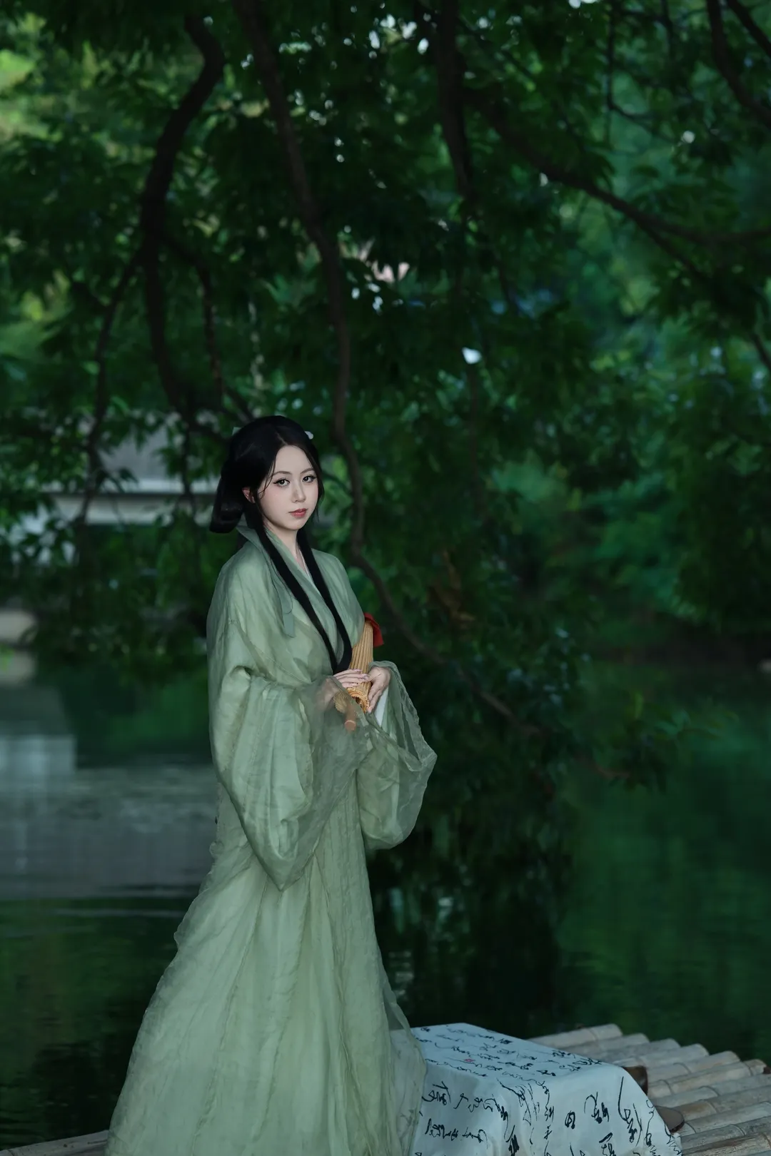 江南水乡古风人像拍摄 差点被这天气热化了 - 第 6 张