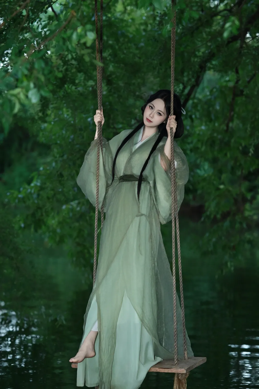 江南水乡古风人像拍摄 差点被这天气热化了 - 第 8 张