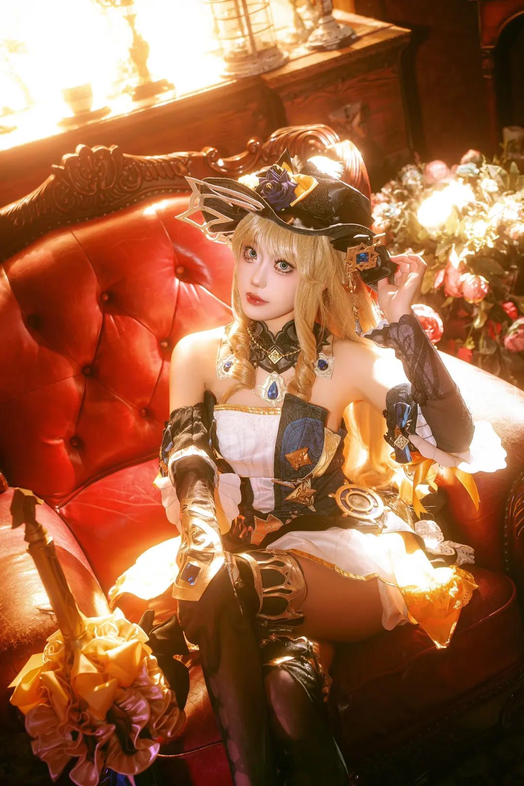 【娜維婭cos】復古暖陽下的原神大小姐 - 第 1 張