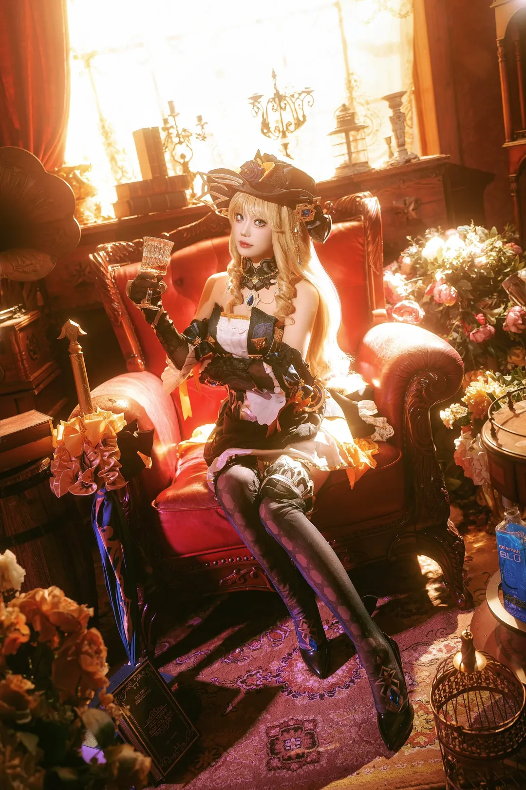 【娜維婭cos】復古暖陽下的原神大小姐 - 第 3 張