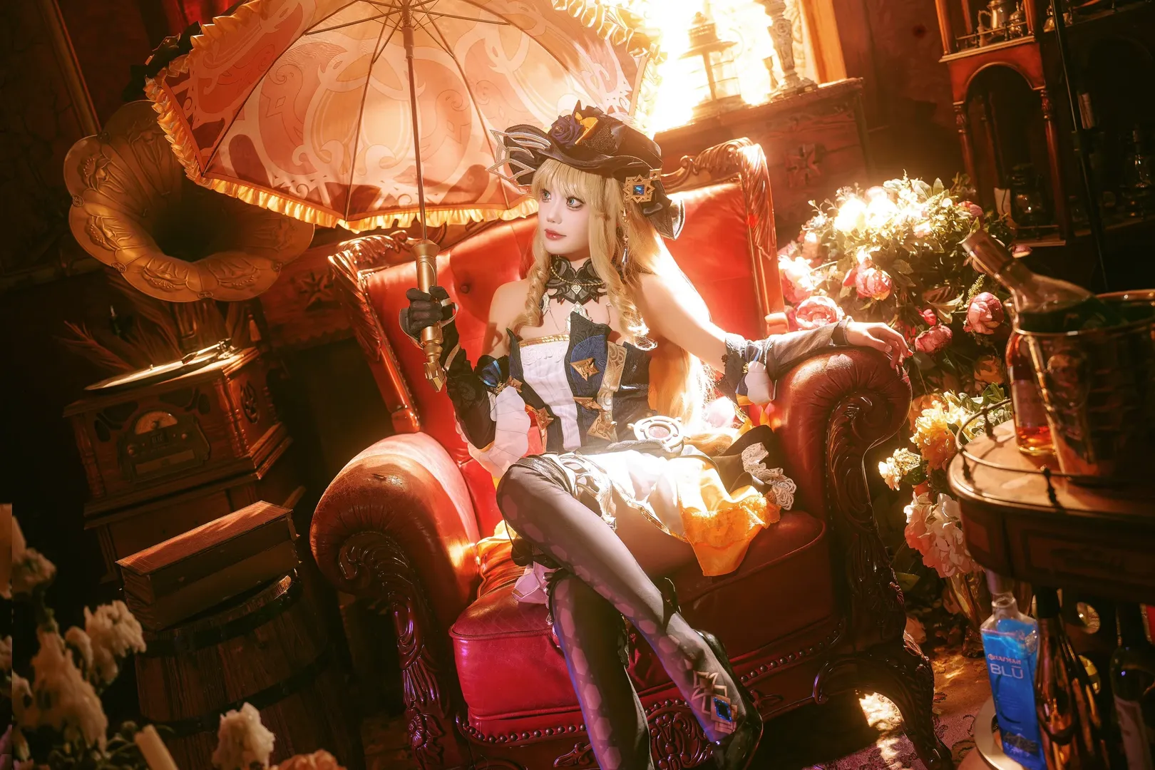 【娜維婭cos】復古暖陽下的原神大小姐 - 第 4 張