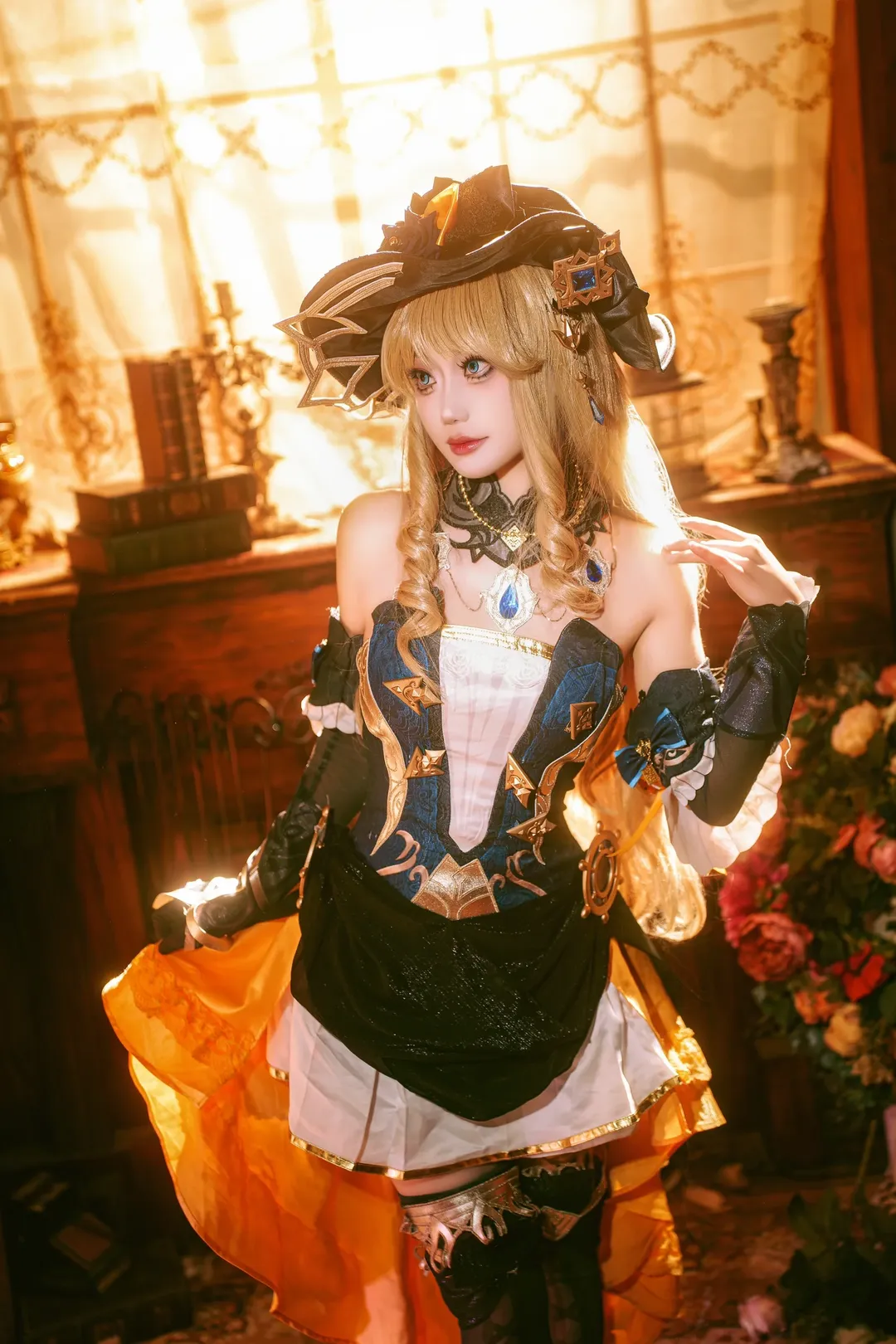 【娜維婭cos】復古暖陽下的原神大小姐 - 第 6 張