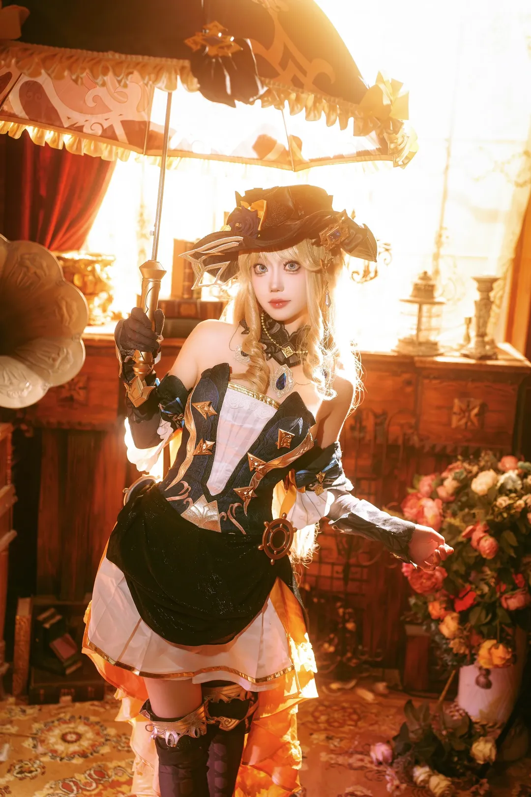 【娜維婭cos】復古暖陽下的原神大小姐 - 第 8 張