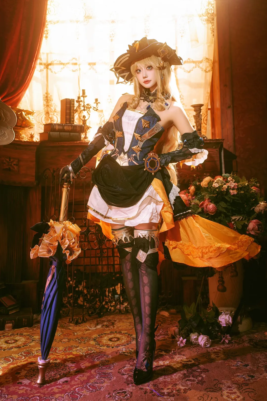 【娜維婭cos】復古暖陽下的原神大小姐 - 第 9 張