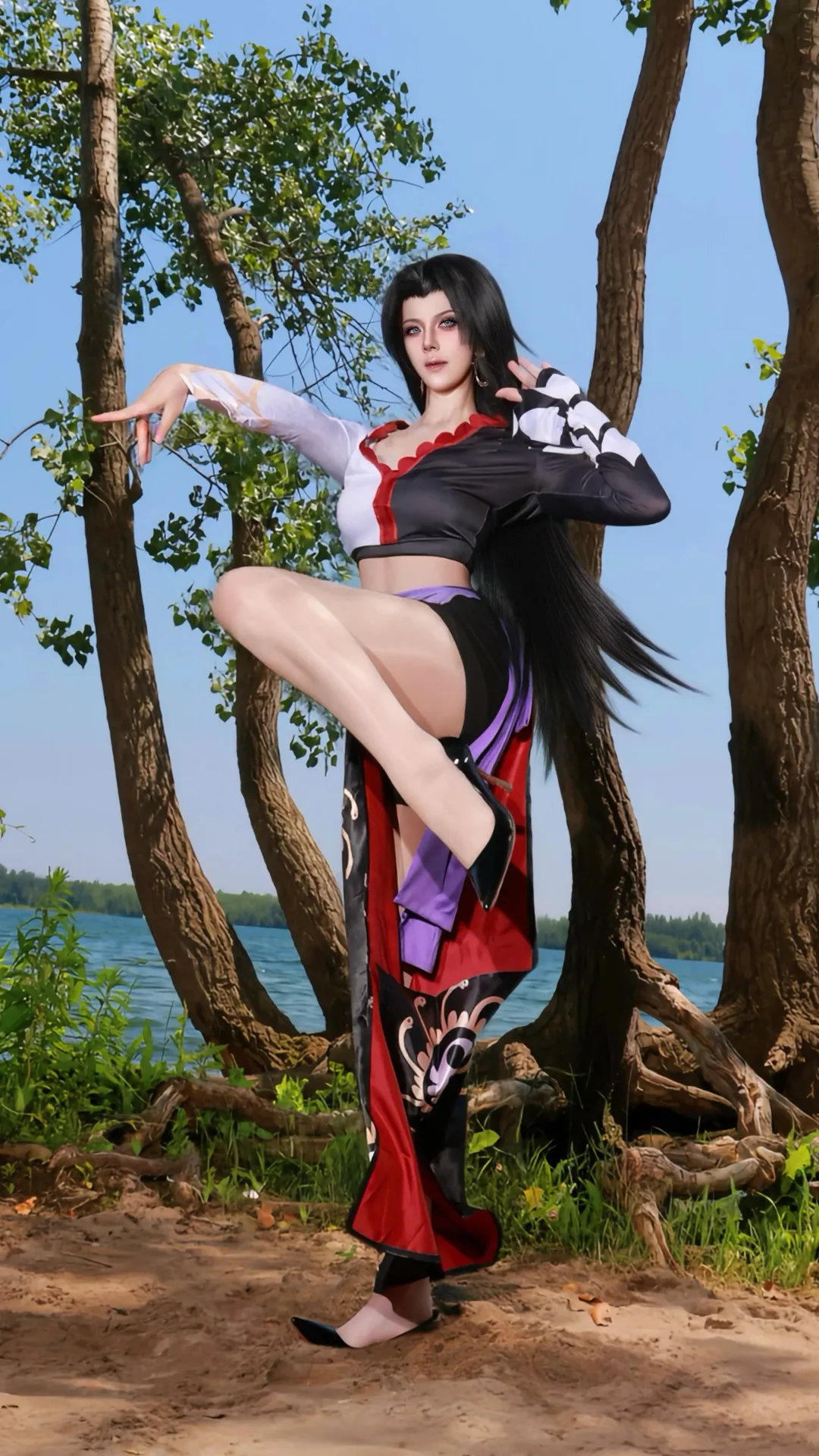 【女帝漢庫克cos】海賊王女帝漢庫克的戶外拍攝記錄 - 第 1 張