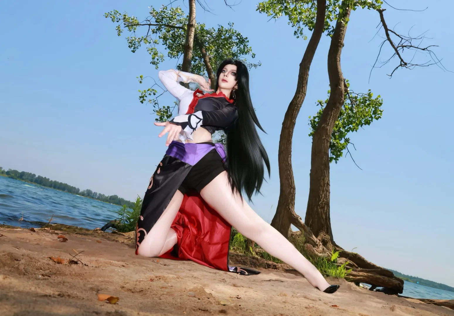 【女帝漢庫克cos】海賊王女帝漢庫克的戶外拍攝記錄 - 第 4 張
