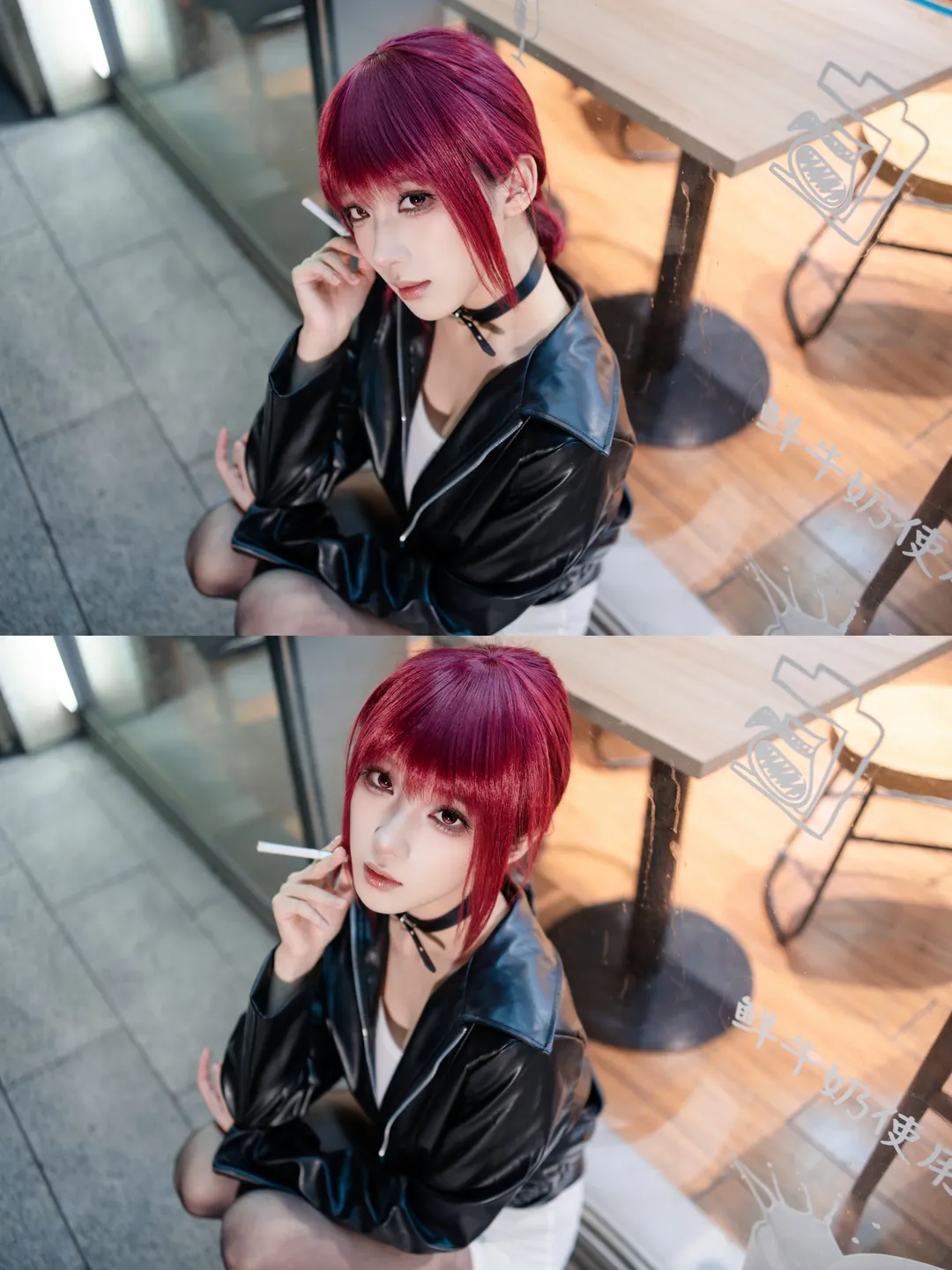 【山田小姐cos】躲在超市后门抽烟的街头风写真 - 第 2 张