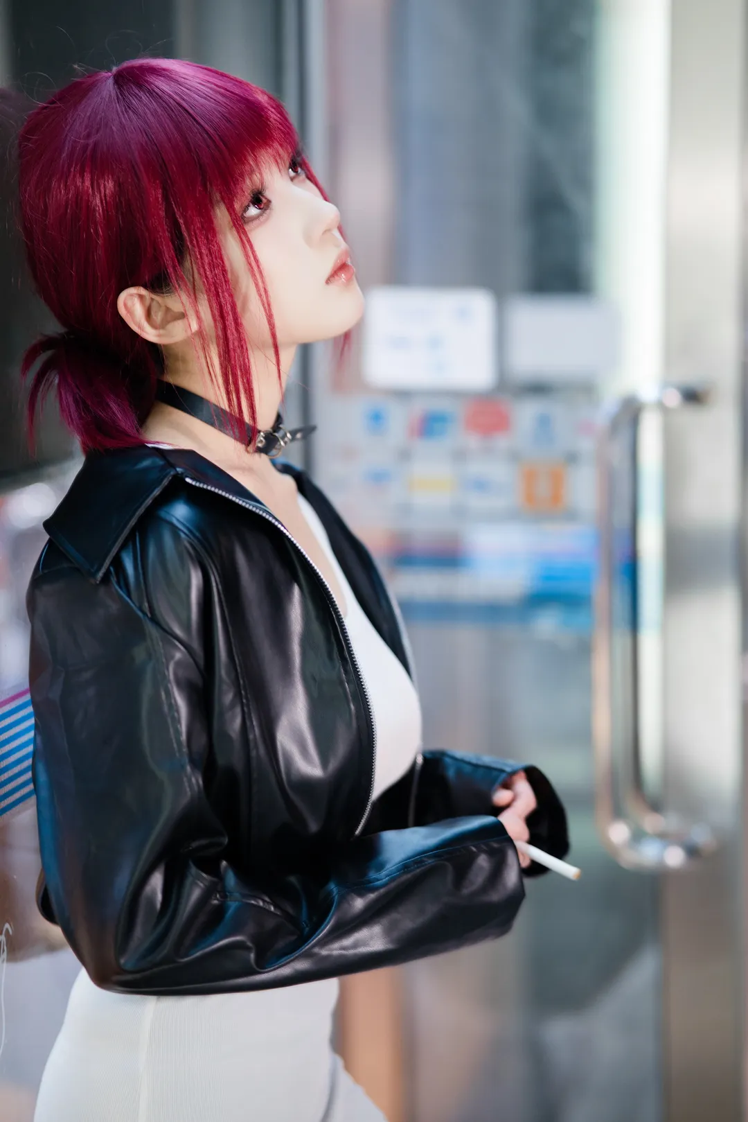 【山田小姐cos】下班后的超市后门街拍 - 第 3 张