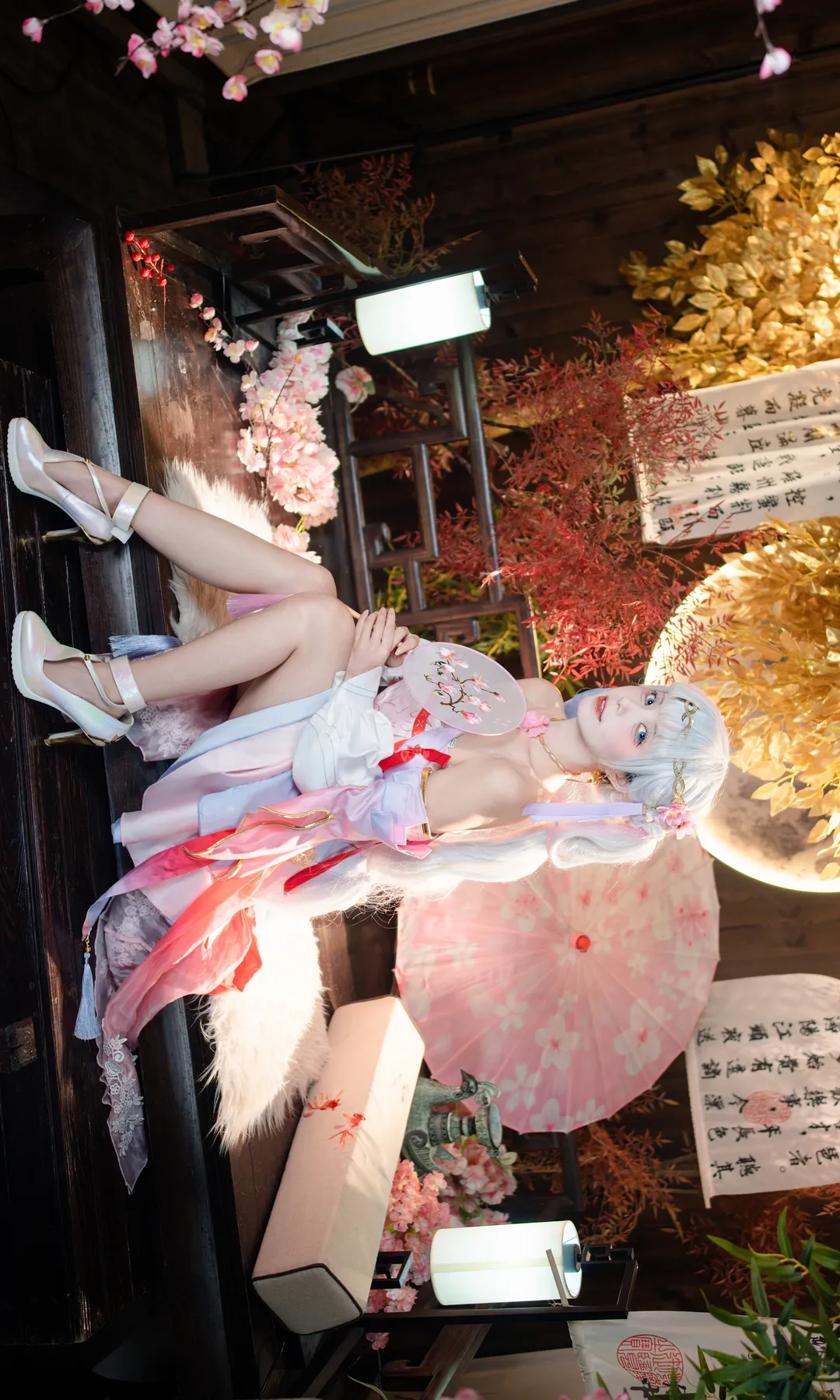【今汐cos】鸣潮桃夭灼灼的古风棚拍记录 - 第 5 张