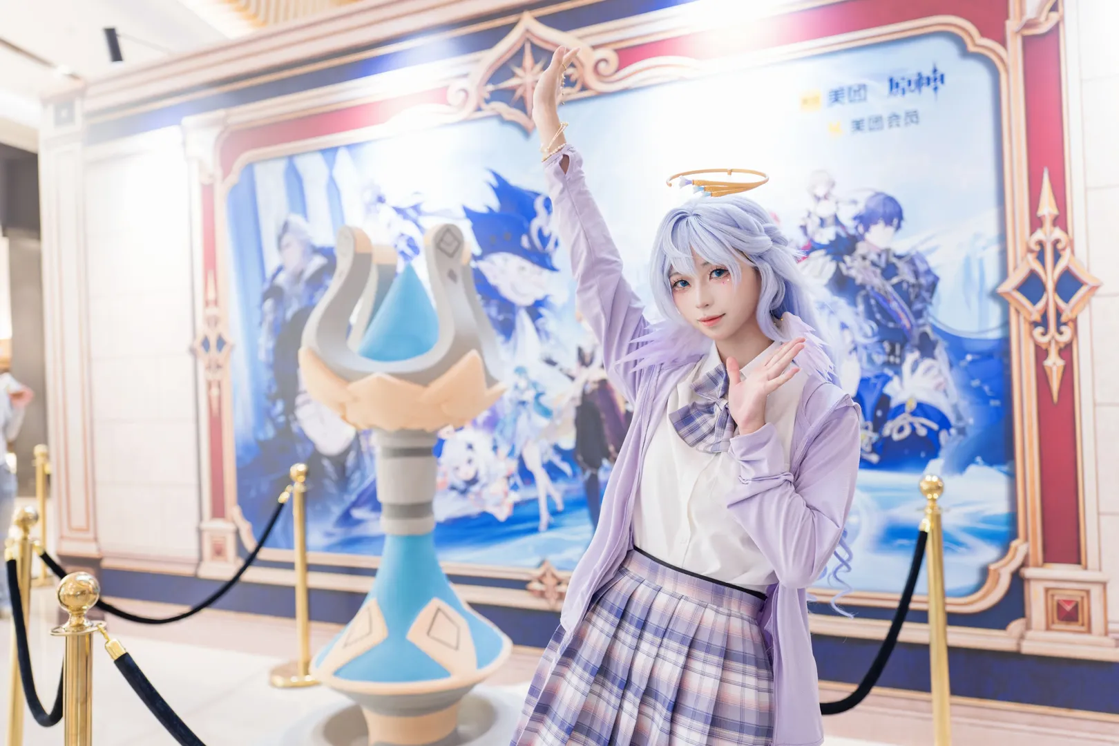 【知更鳥cos】至冬雪國列車線下快閃分享 - 第 1 張