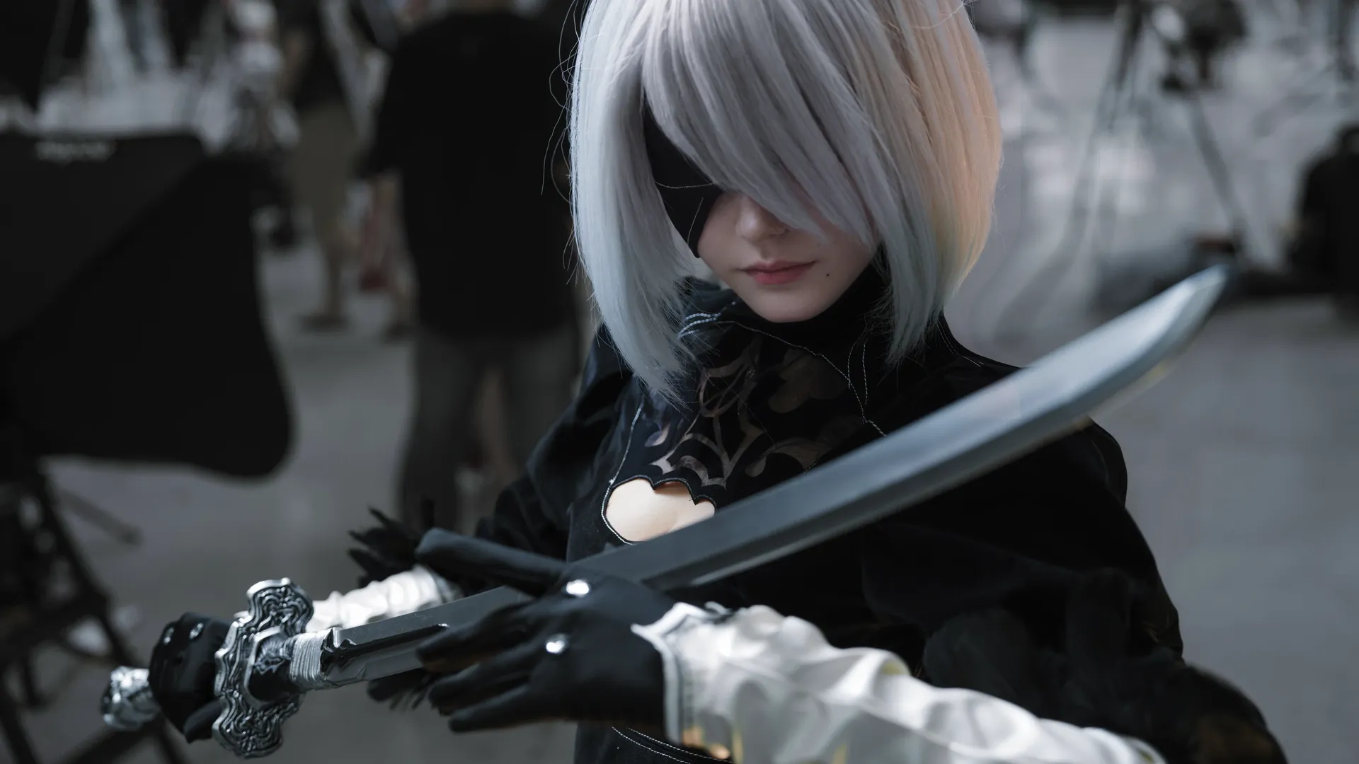 【2Bcos】尼尔：机械纪元 黑衣剑士的场照记录 - 第 1 张