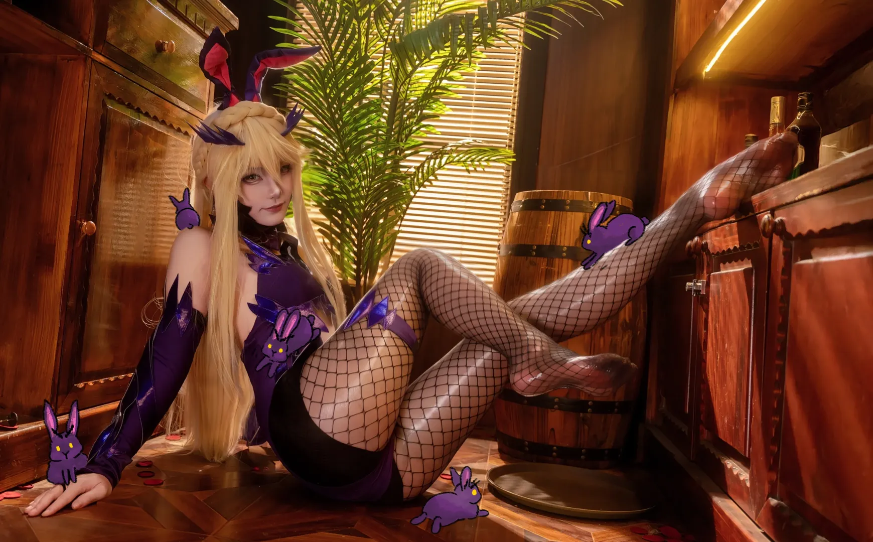 【黑枪呆cos】fate系列里的冷艳兔女郎 - 第 2 张