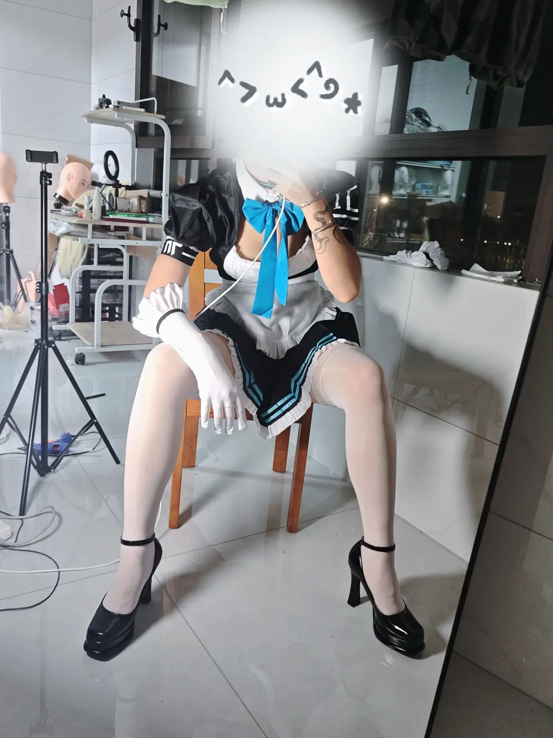 【一之瀨明日奈cos】蔚藍檔案女僕裝的試衣分享 - 第 3 張