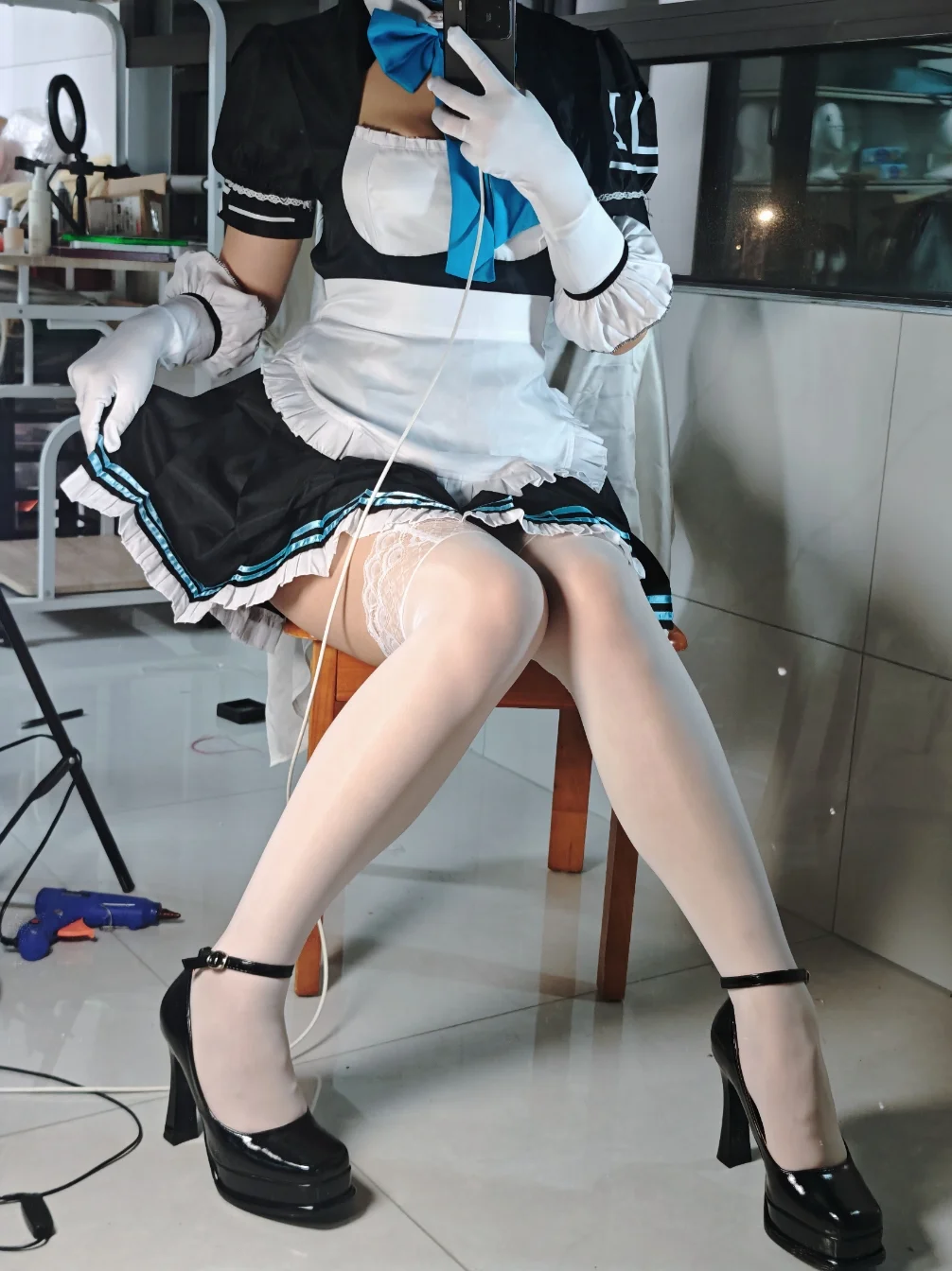 【一之瀨明日奈cos】蔚藍檔案女僕裝的試衣分享 - 第 5 張