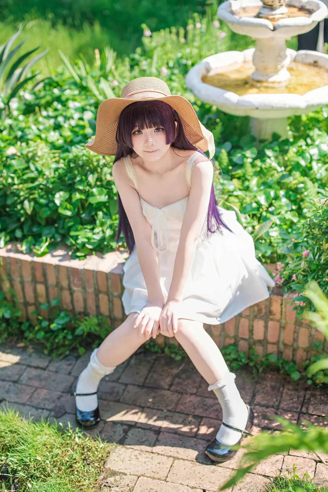 【五更琉璃cos】我的妹妹不可能這麼可愛 夏日庭院裡的黑貓 - 第 1 張