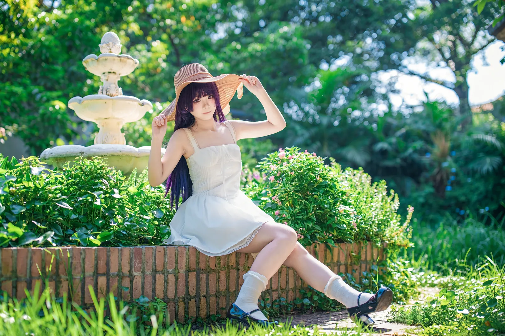 【五更琉璃cos】我的妹妹不可能這麼可愛 夏日庭院裡的黑貓 - 第 5 張