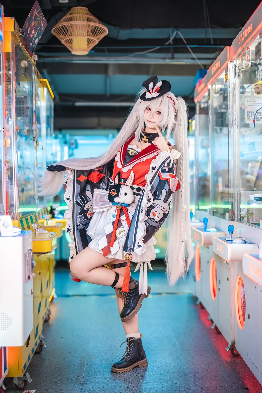 【火花cos】崩坏星穹铁道魔术师少女的电玩城打卡 - 第 1 张
