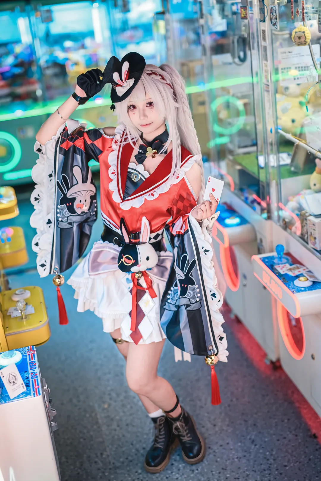 【火花cos】崩坏星穹铁道魔术师少女的电玩城打卡 - 第 8 张