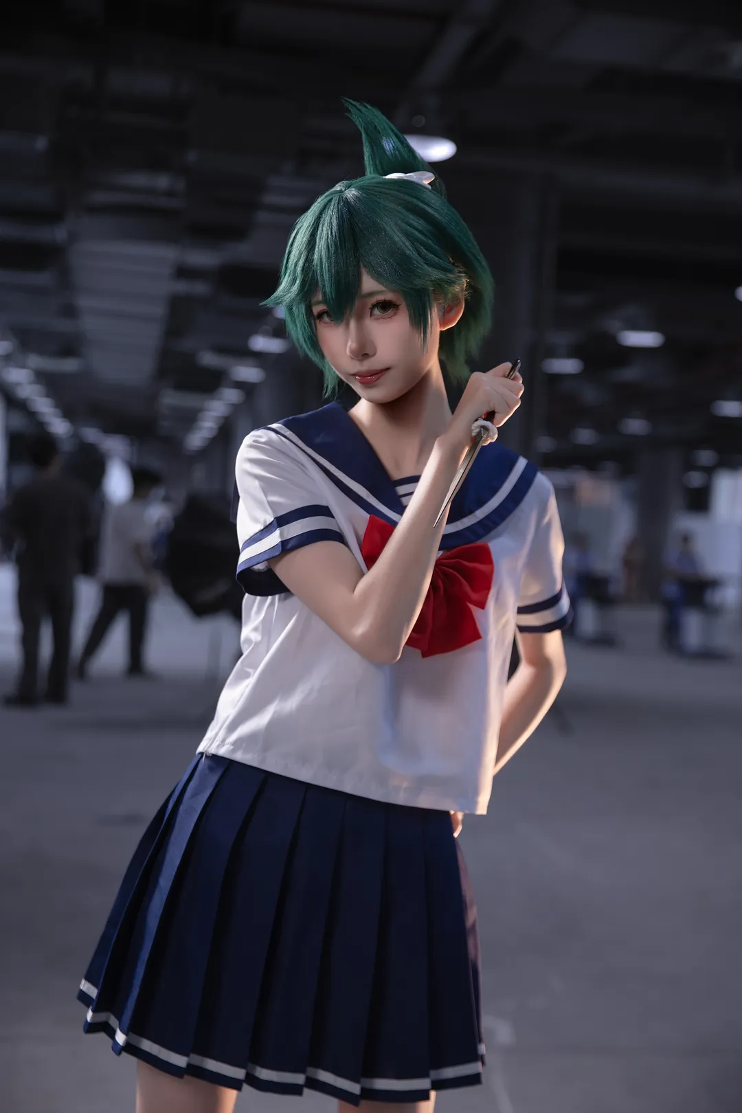 【雾子cos】守望先锋雾子JK水手服漫展现场记录 - 第 1 张