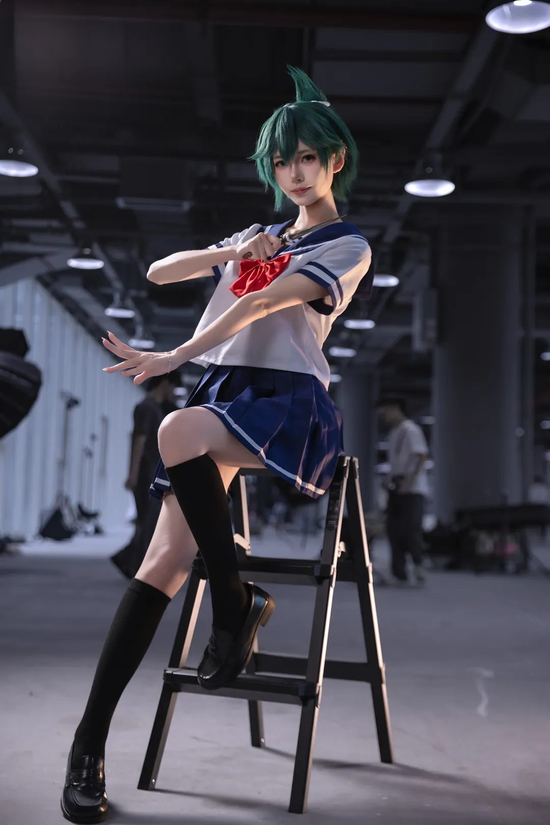 【雾子cos】守望先锋雾子JK水手服漫展现场记录 - 第 2 张