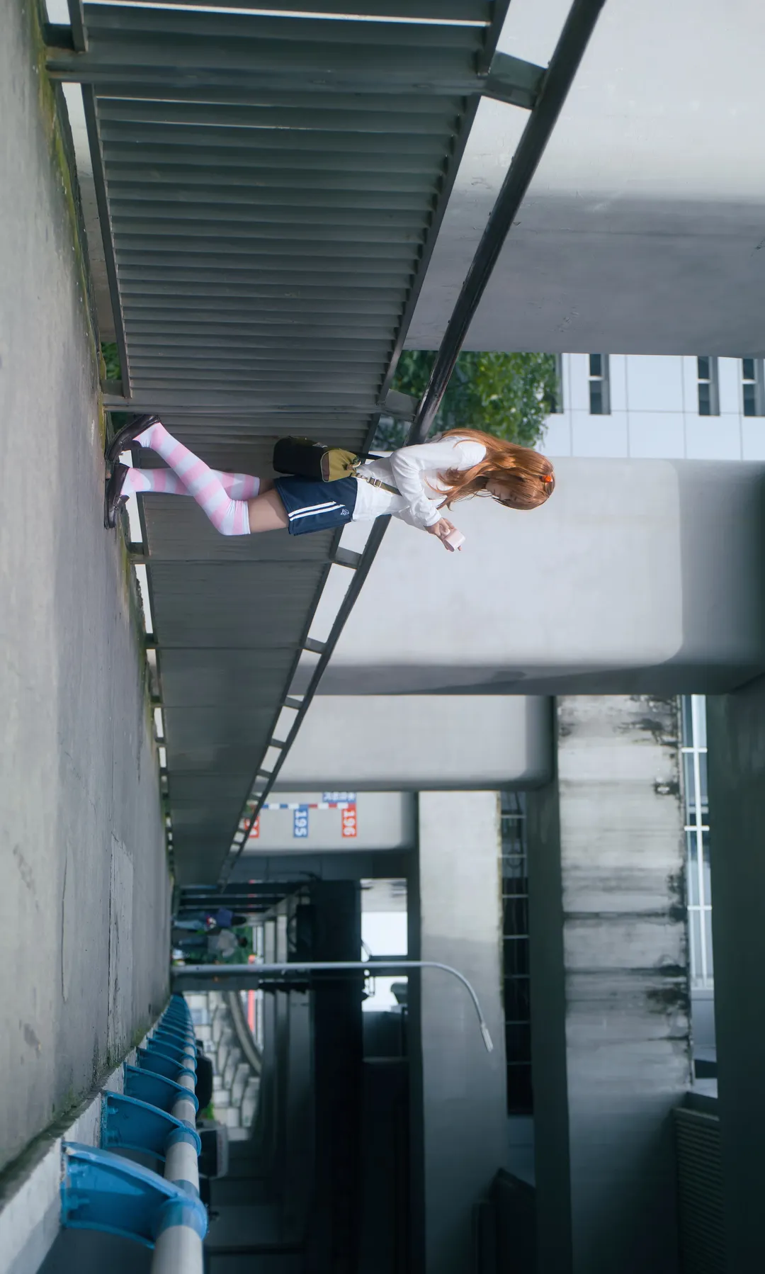 【明日香cos】EVA正片大溪溝地鐵站長廊篇 - 第 2 張