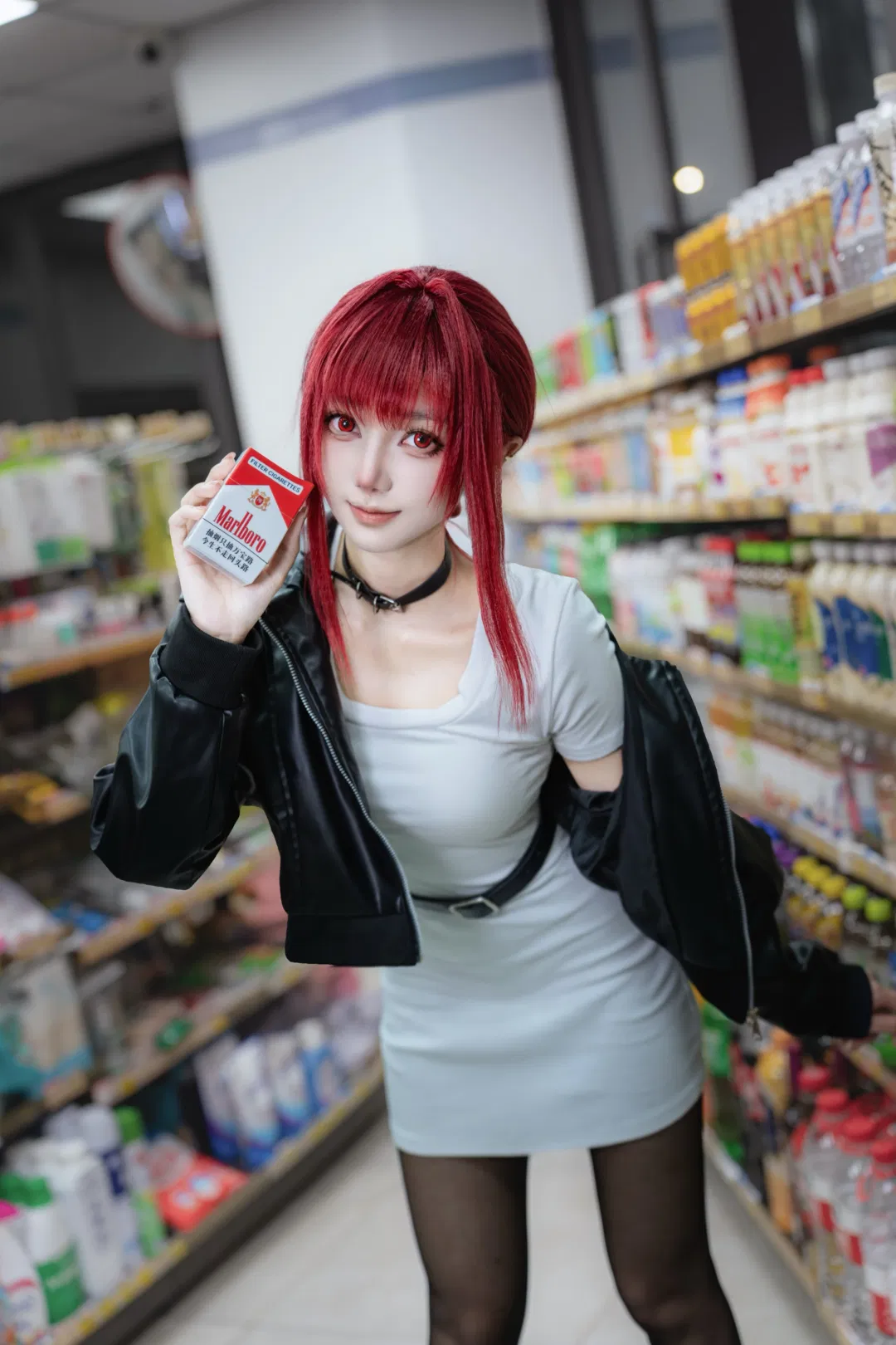 【山田小姐cos】便利店後門的隨性吸菸時刻 - 第 1 張