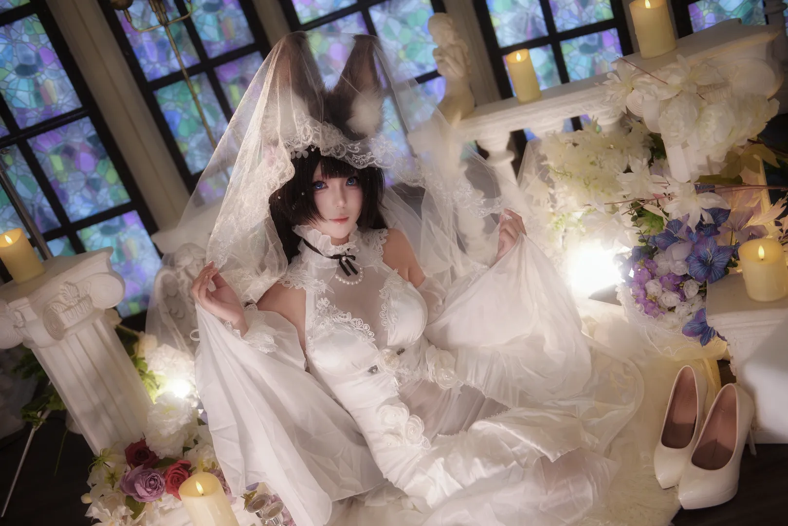 【天城cos】碧蓝航线誓约花嫁 - 第 5 张