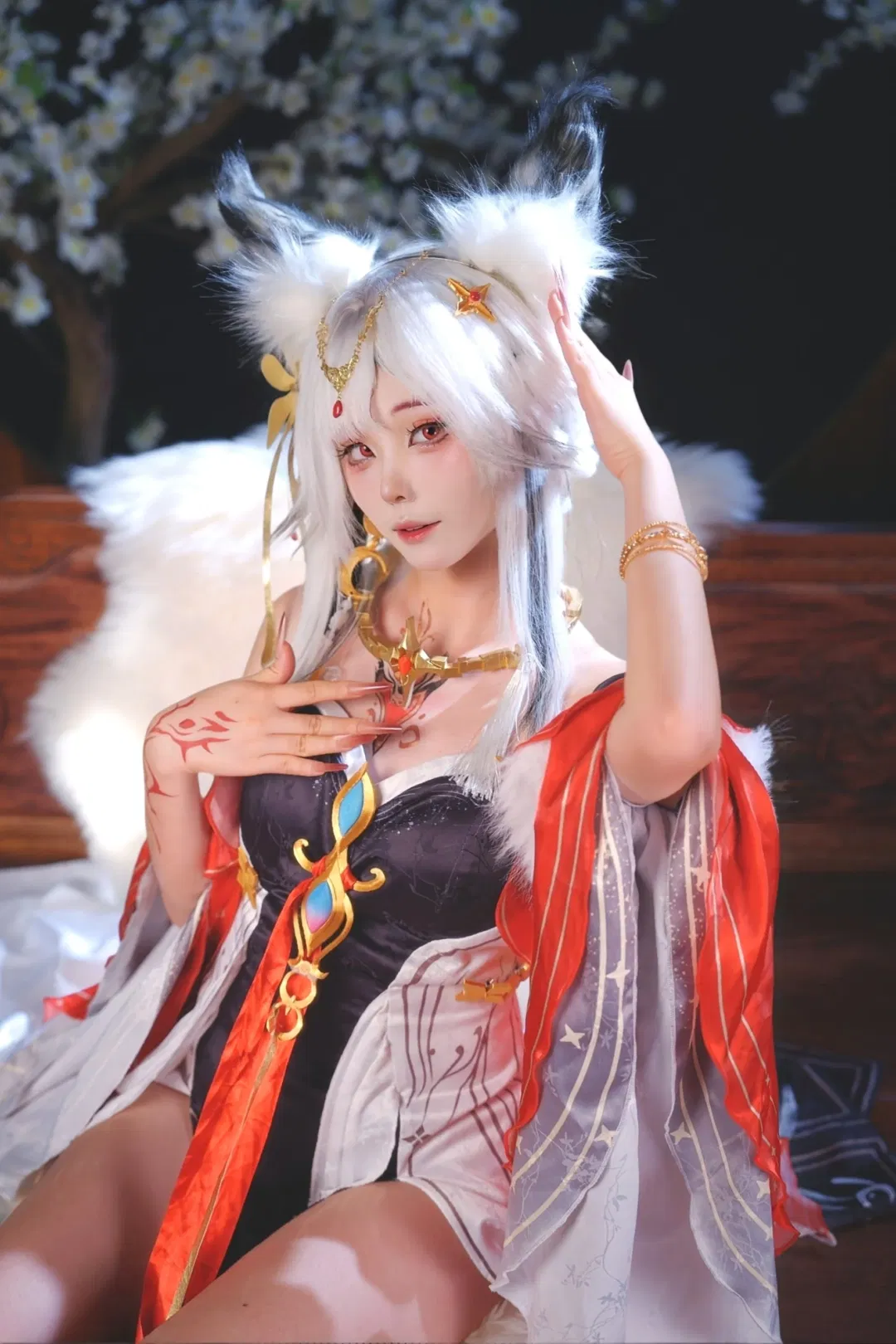 【心月狐cos】鸣潮国风狐妖的月下清影 - 第 3 张