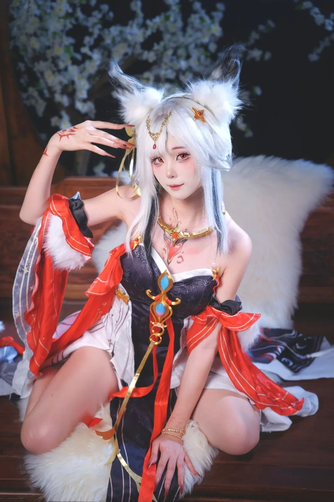 【心月狐cos】鸣潮国风狐妖的月下清影 - 第 4 张