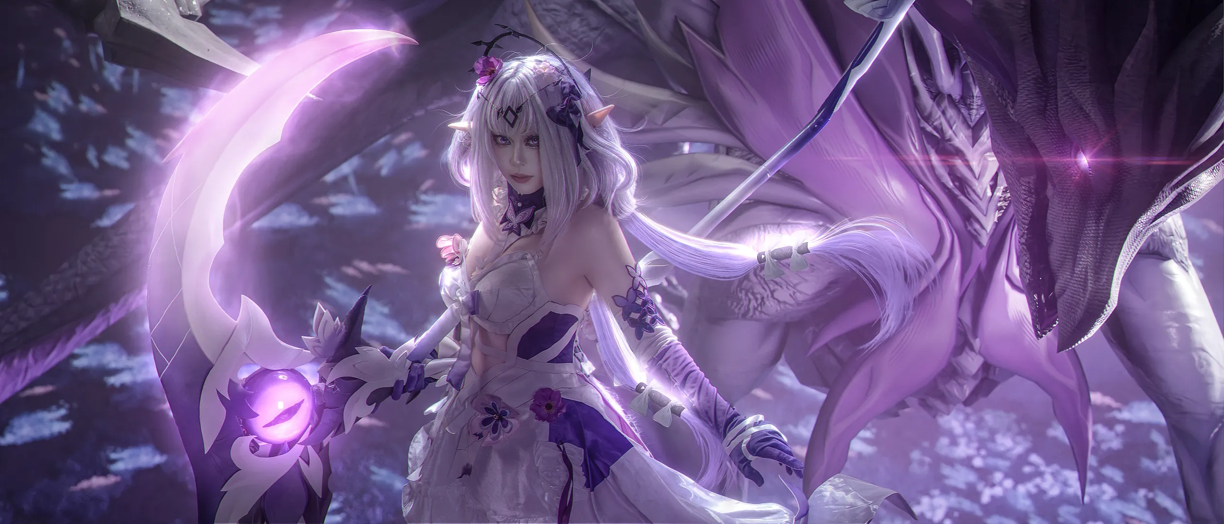【遐蝶cos】崩坏星穹铁道，手持镰刀的魔法幻想 - 第 3 张
