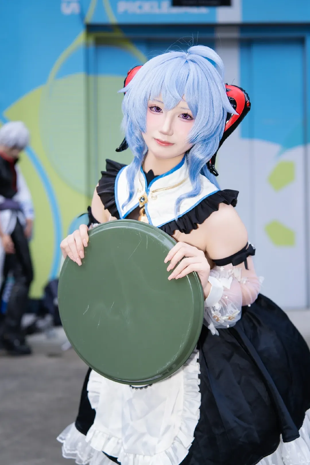 【甘雨cos】原神甘雨女仆装萤火虫漫展返图 - 第 7 张