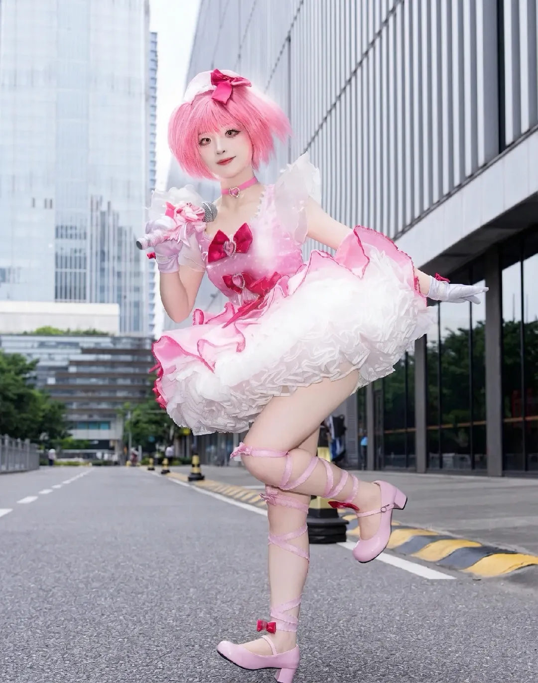 【日奈森亚梦cos】守护甜心小偶像的户外打歌全记录 - 第 3 张