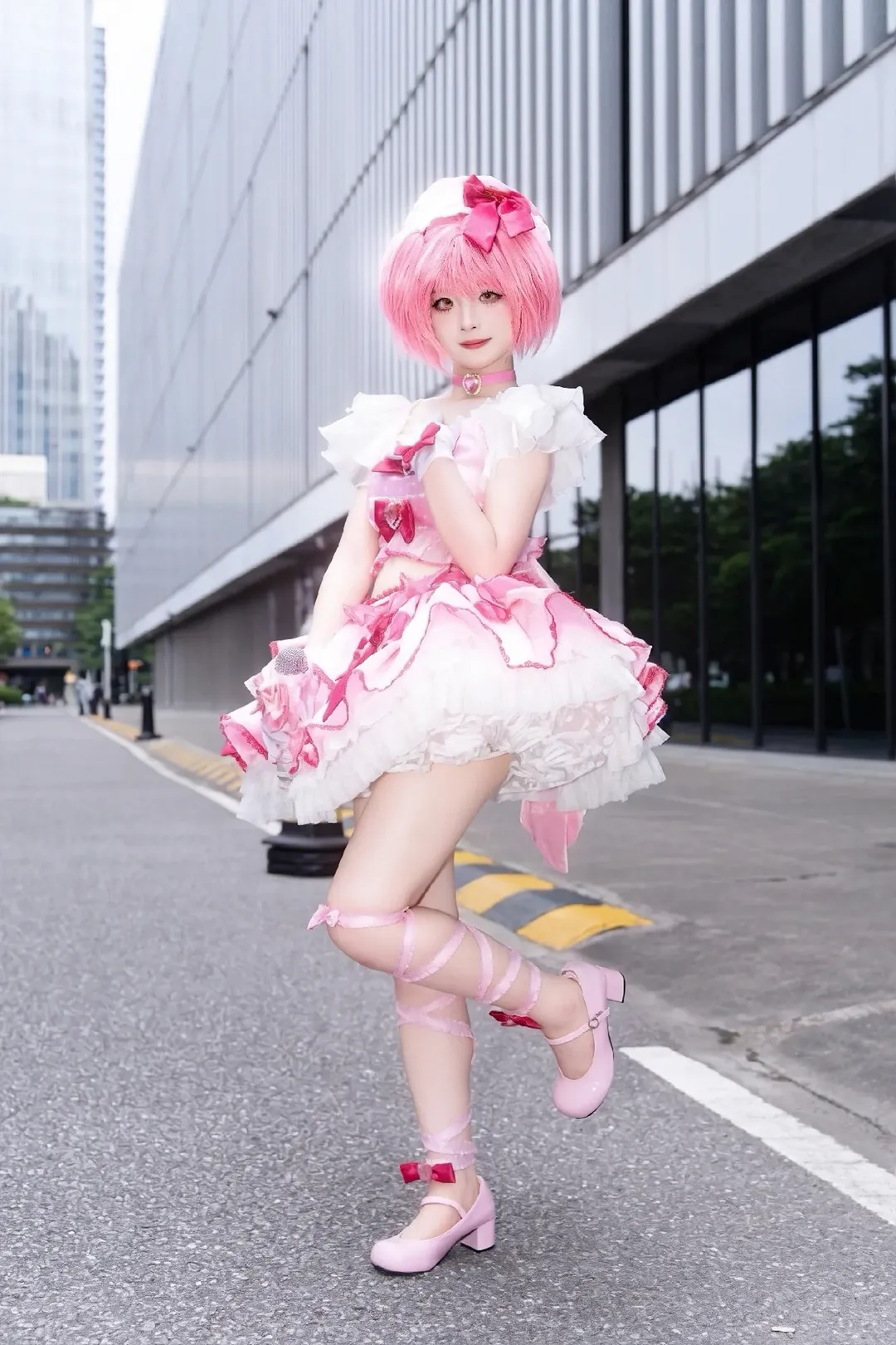 【日奈森亚梦cos】守护甜心小偶像的户外打歌全记录 - 第 4 张