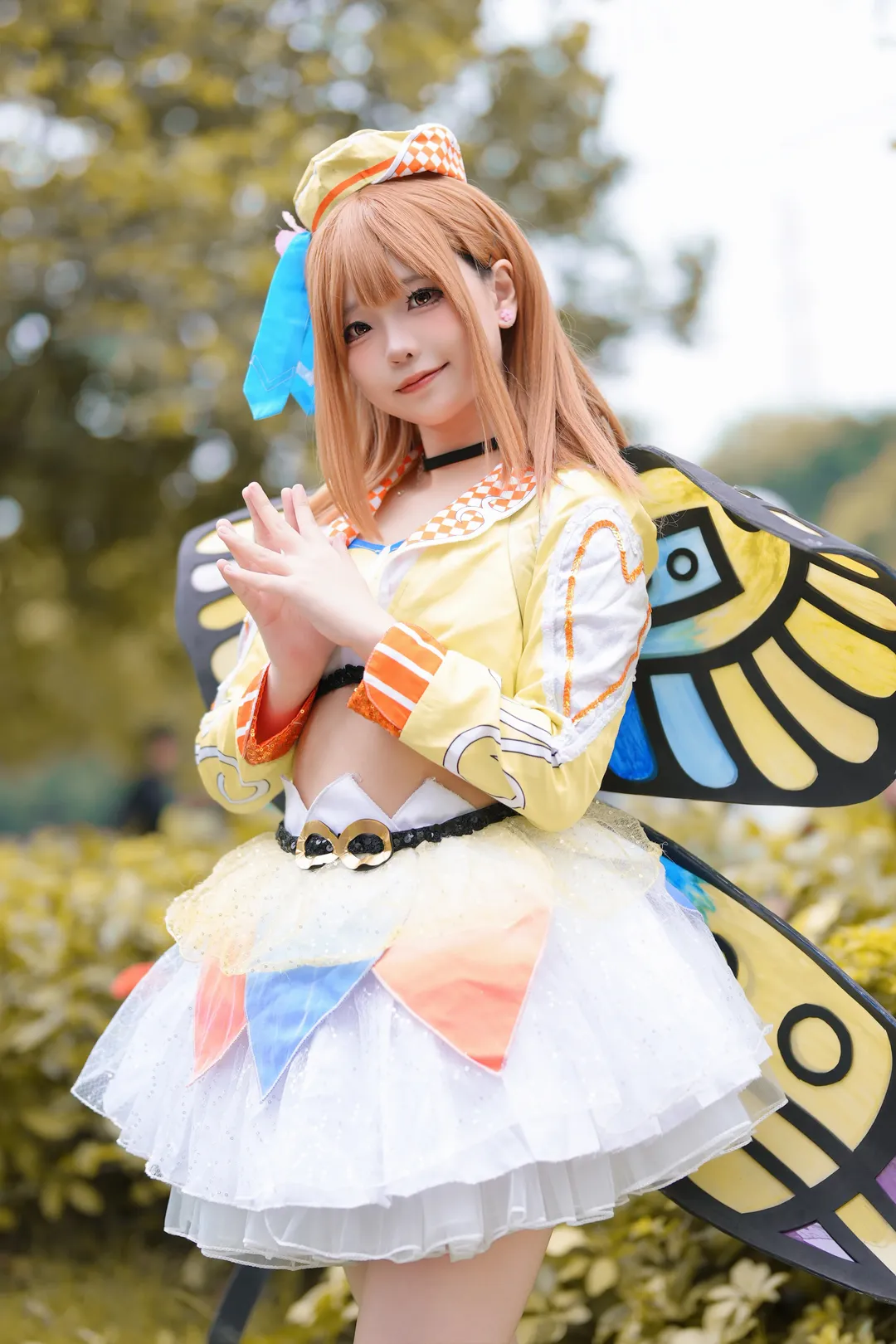 【國木田花丸cos】LoveLive Sunshine 黃色蝴蝶精靈的元氣綻放 - 第 1 張