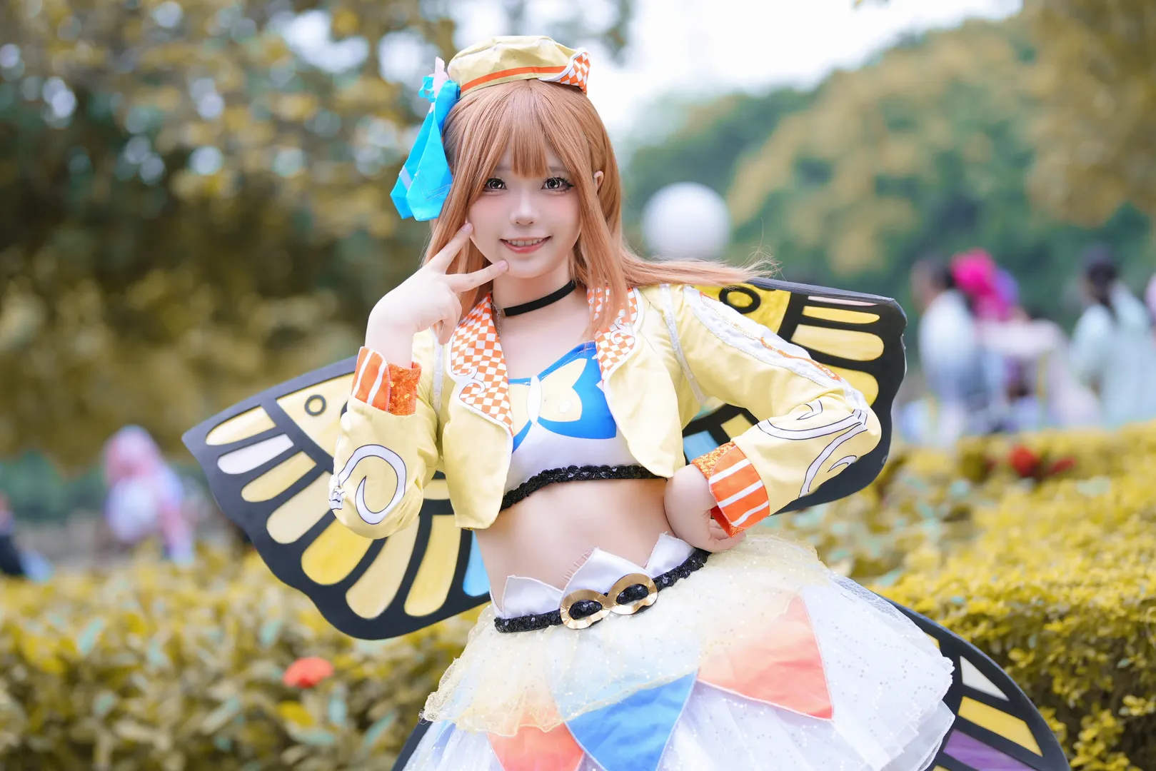 【國木田花丸cos】LoveLive Sunshine 黃色蝴蝶精靈的元氣綻放 - 第 4 張