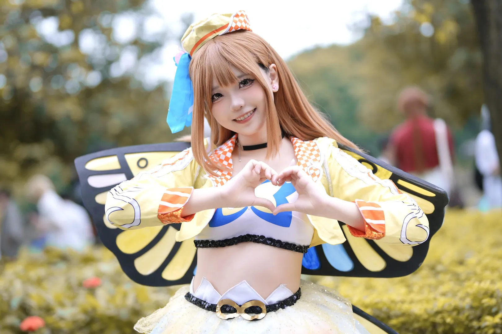 【國木田花丸cos】LoveLive Sunshine 黃色蝴蝶精靈的元氣綻放 - 第 5 張