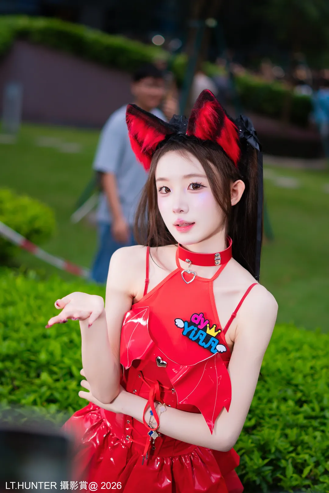 萤火虫漫展7合集：职场黑丝与战术风的拍摄记录 - 第 6 张