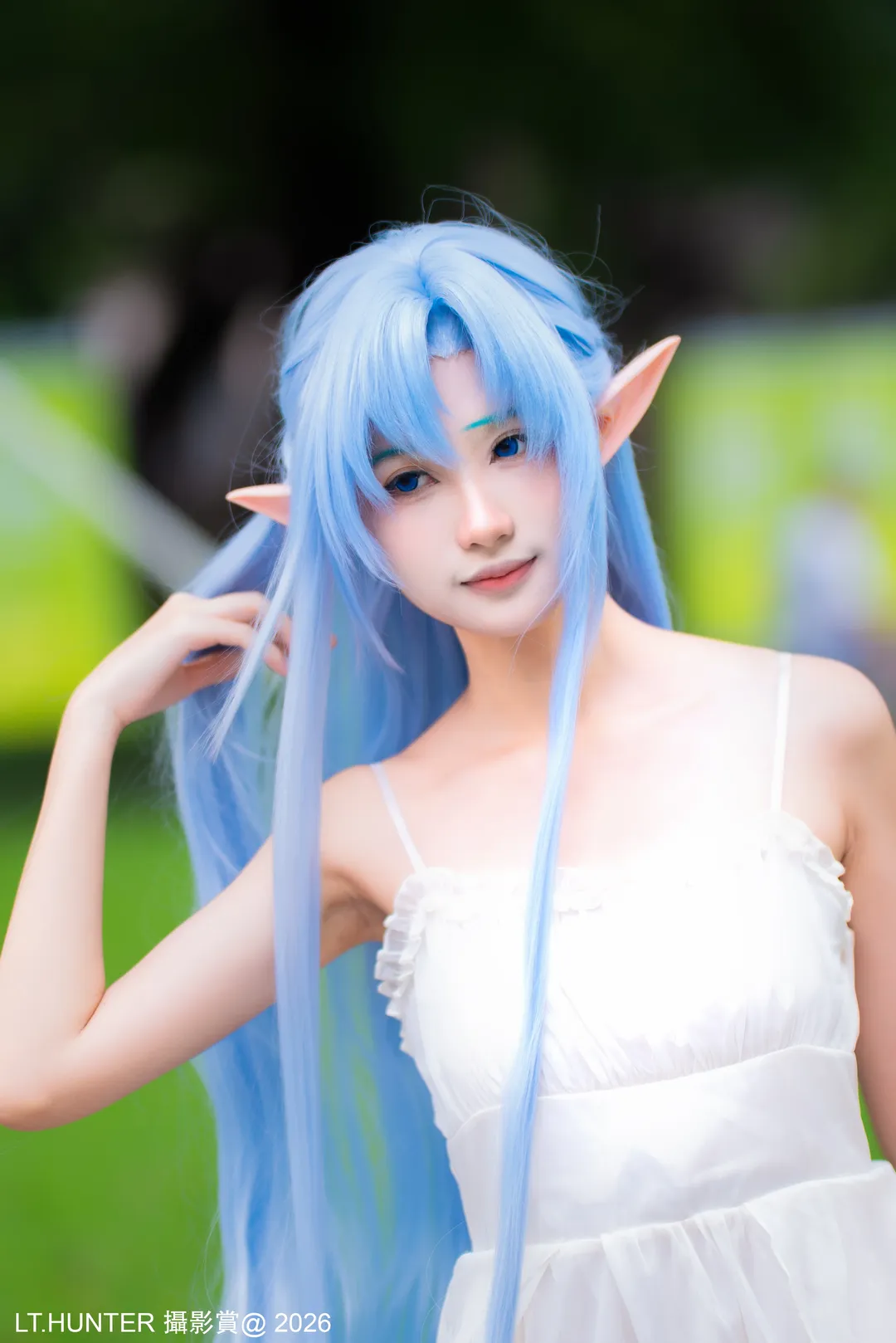 动星外景多风格cosplay记录，暗黑哥特与精灵造型的碰撞 - 第 10 张