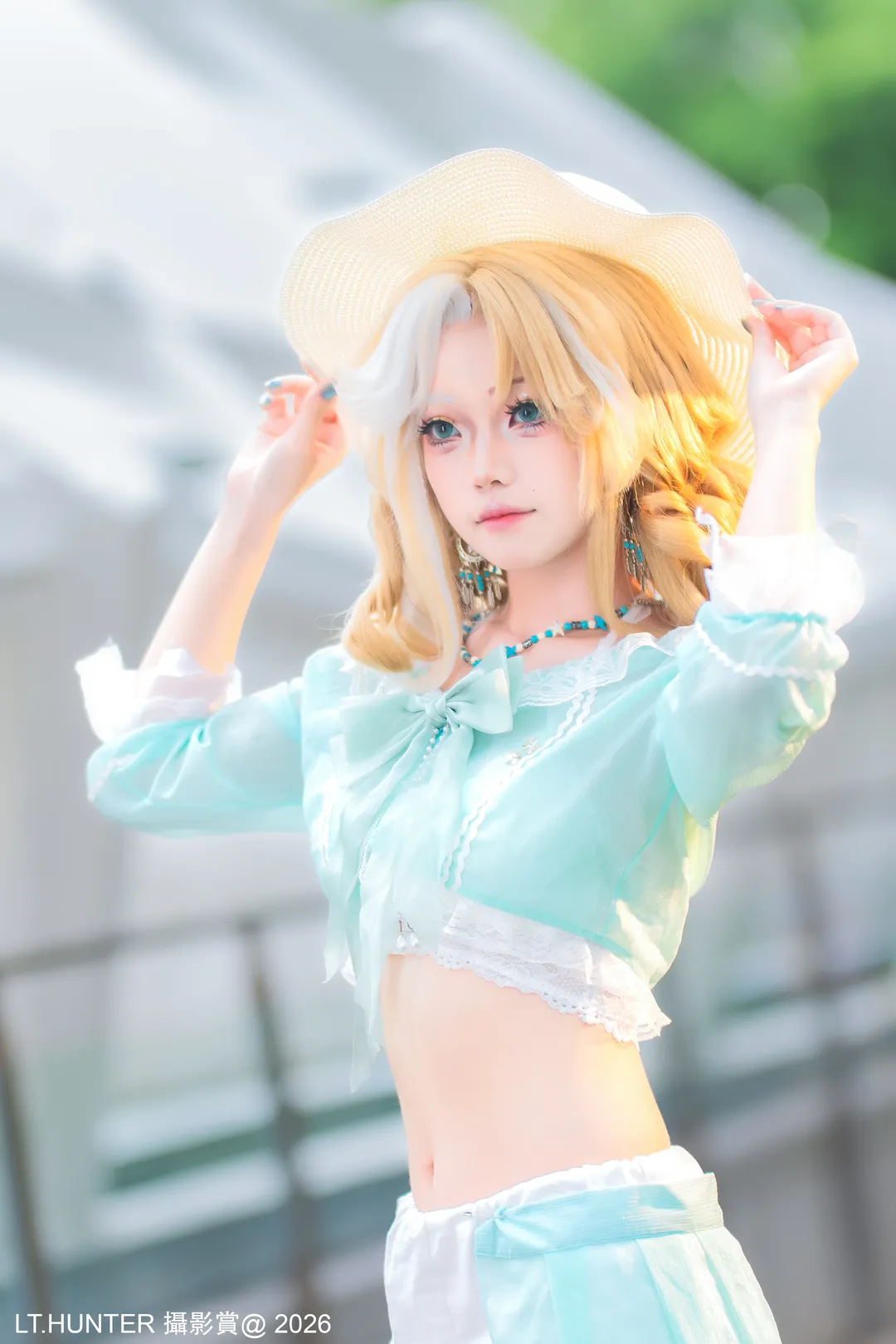 动星外景多风格cosplay记录，暗黑哥特与精灵造型的碰撞 - 第 7 张