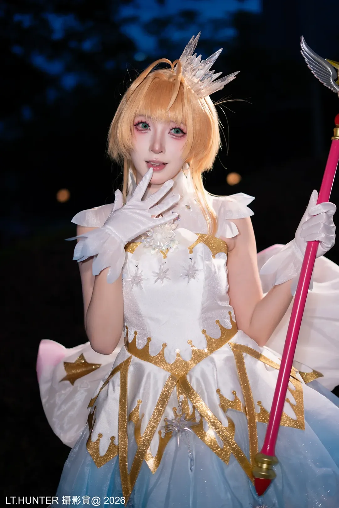 【小櫻cos】螢火蟲漫展的夜景魔法時刻 - 第 5 張