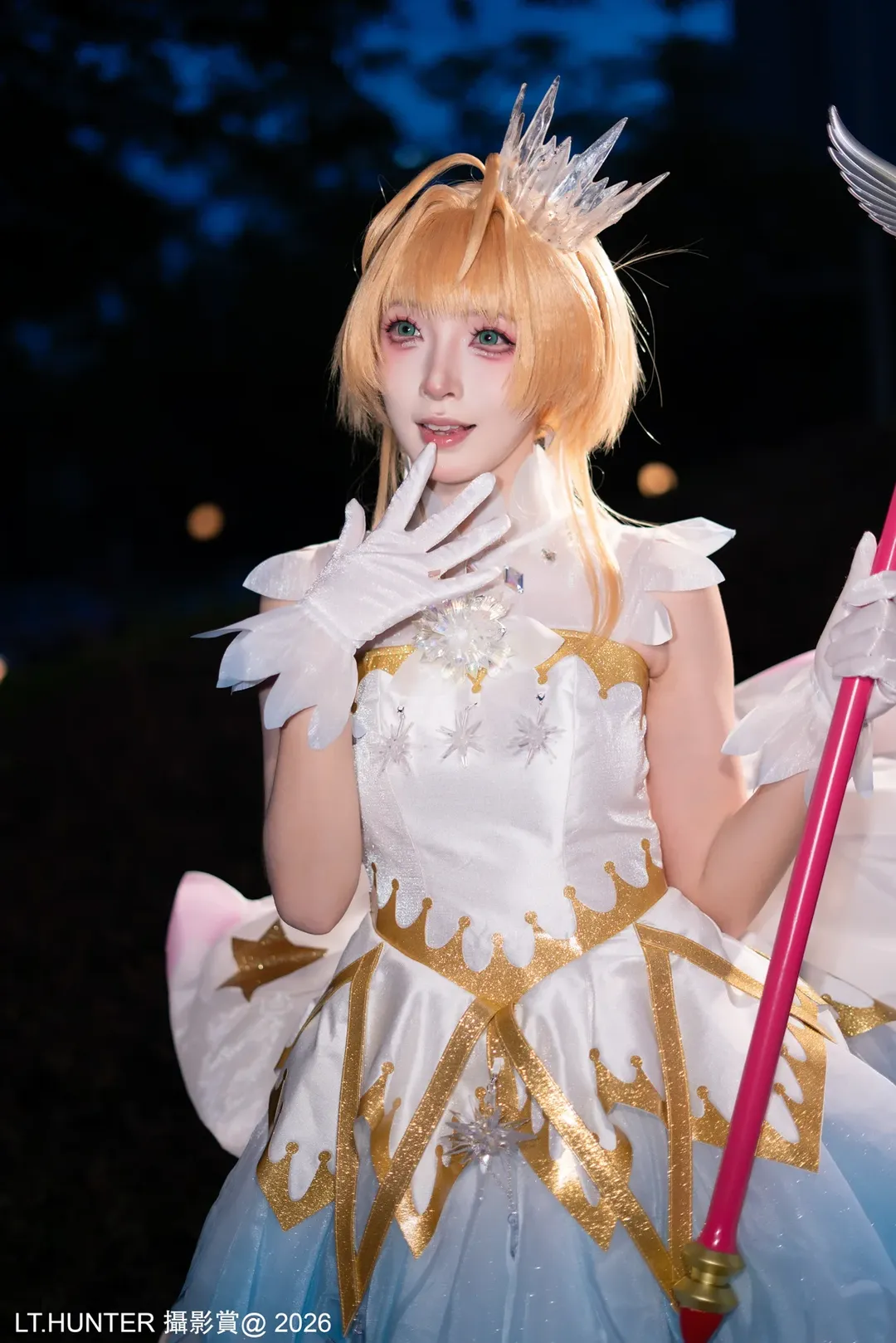 【小櫻cos】螢火蟲漫展的夜景魔法時刻 - 第 6 張